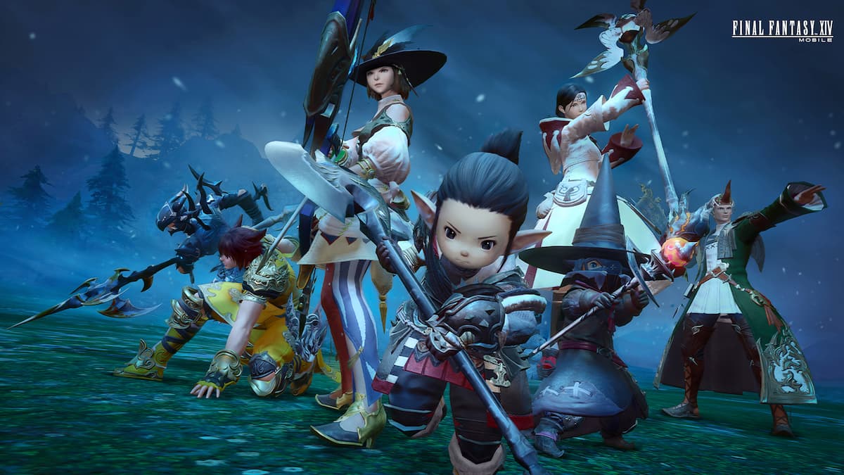 「目を覚ます砂に戻る」。 FFXIVはモバイルデバイスに来ています