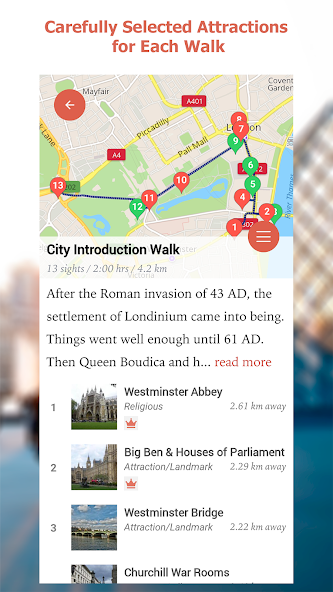 Hanoi Map and Walks