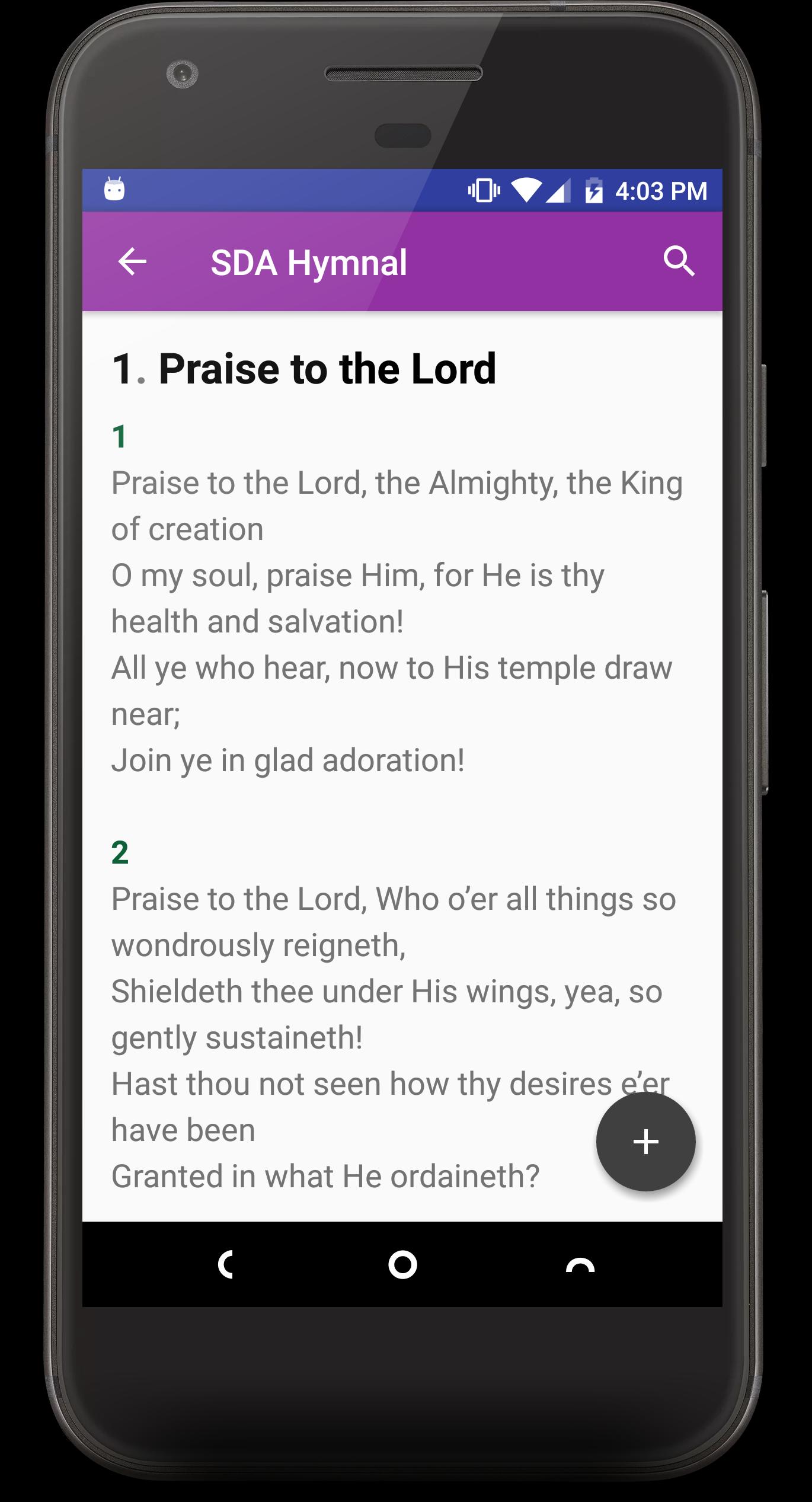 SDA Hymnal & Choruses