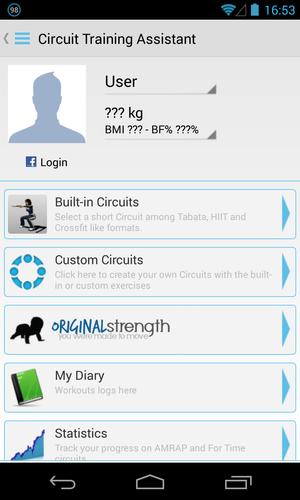 Circuit Training Assistant