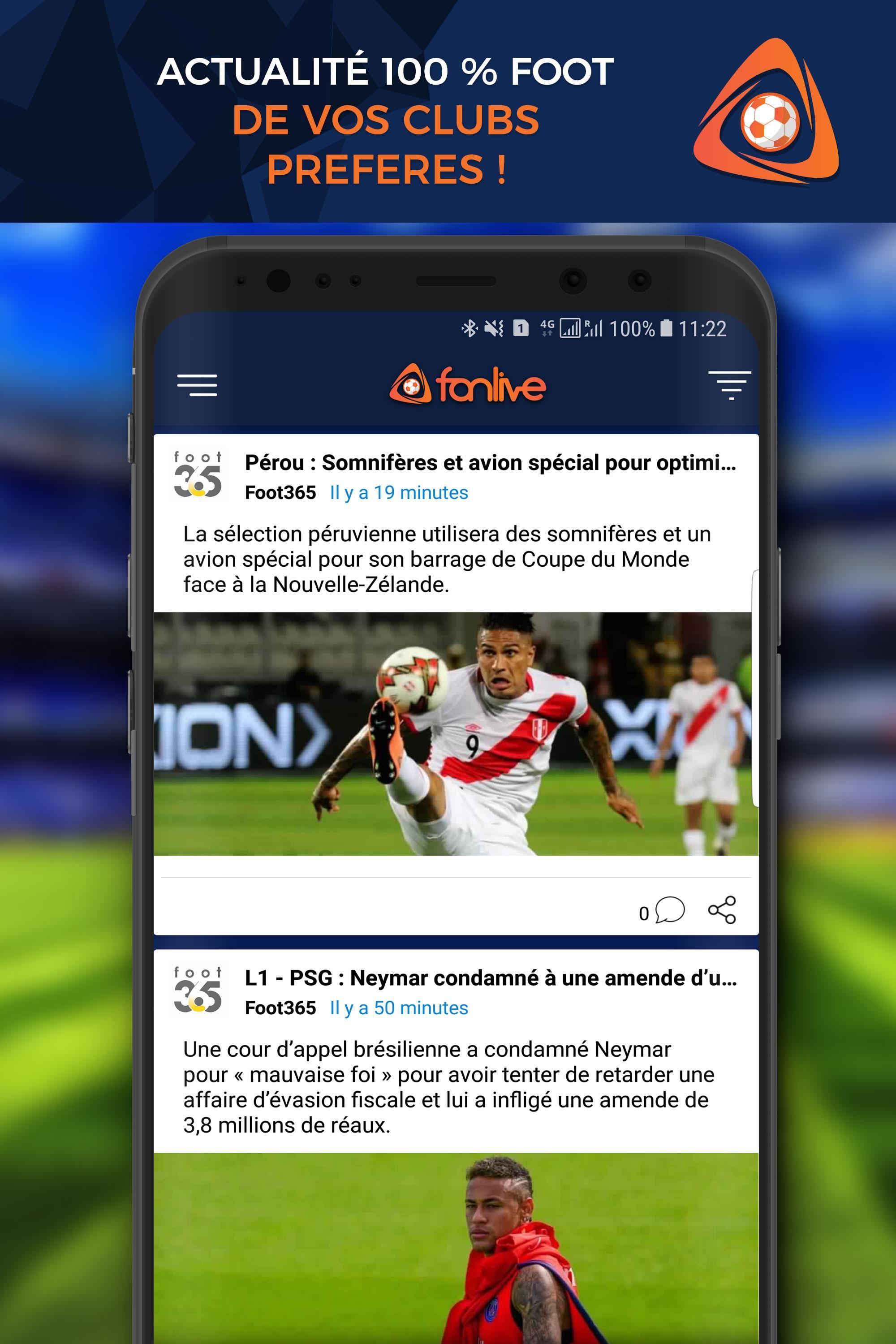 Fan Live Foot