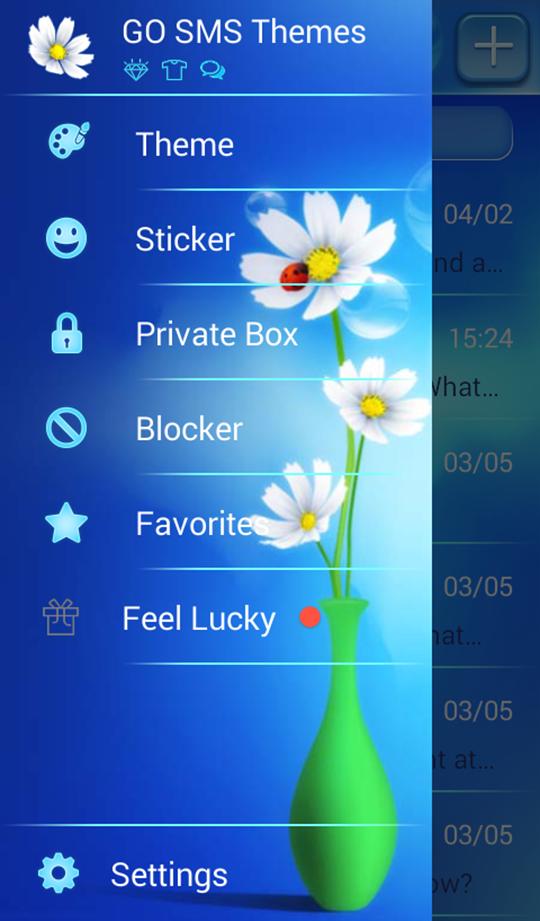 Flower GO SMS