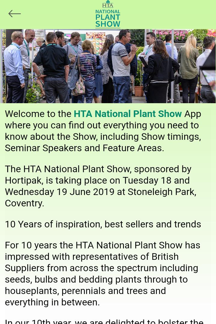 HTA National Plant Show