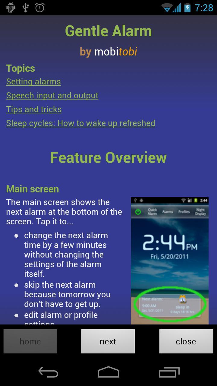 Gentle Alarm (TRIAL)