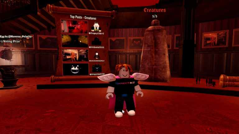 Como enviar capturas para o evento Roblox the Haunt 2024
