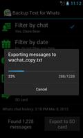 Backup Text for Whats