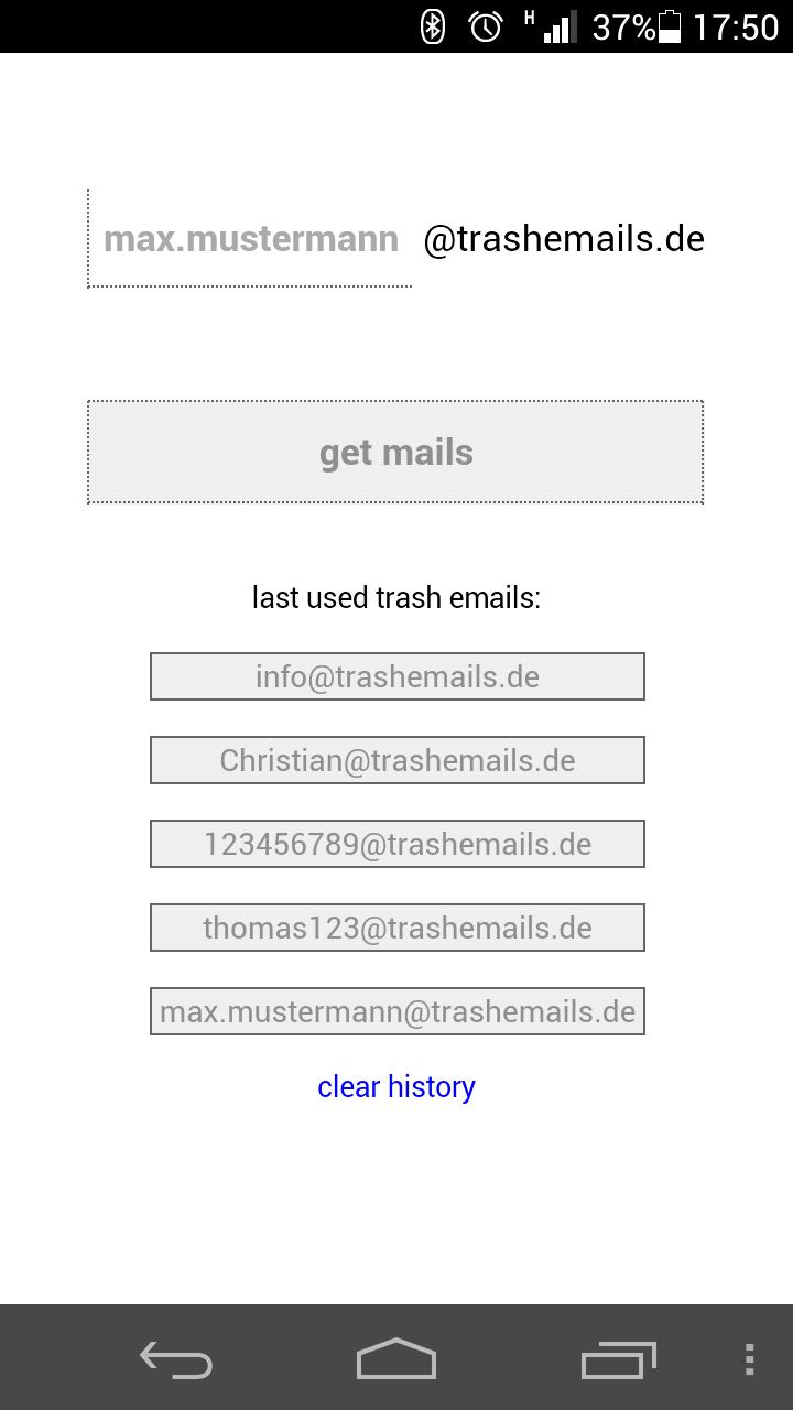 Trash Emails