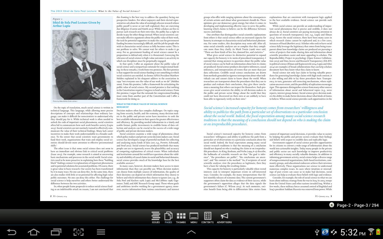 Political Science & Politics