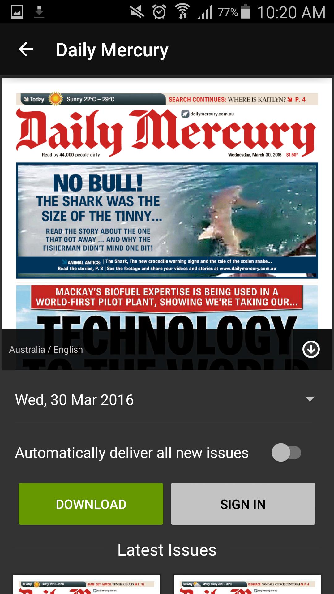 Daily Mercury