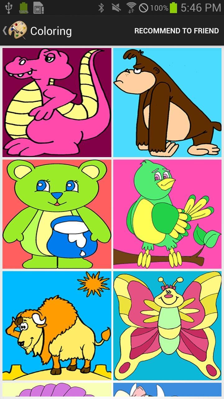 Coloring Exercise