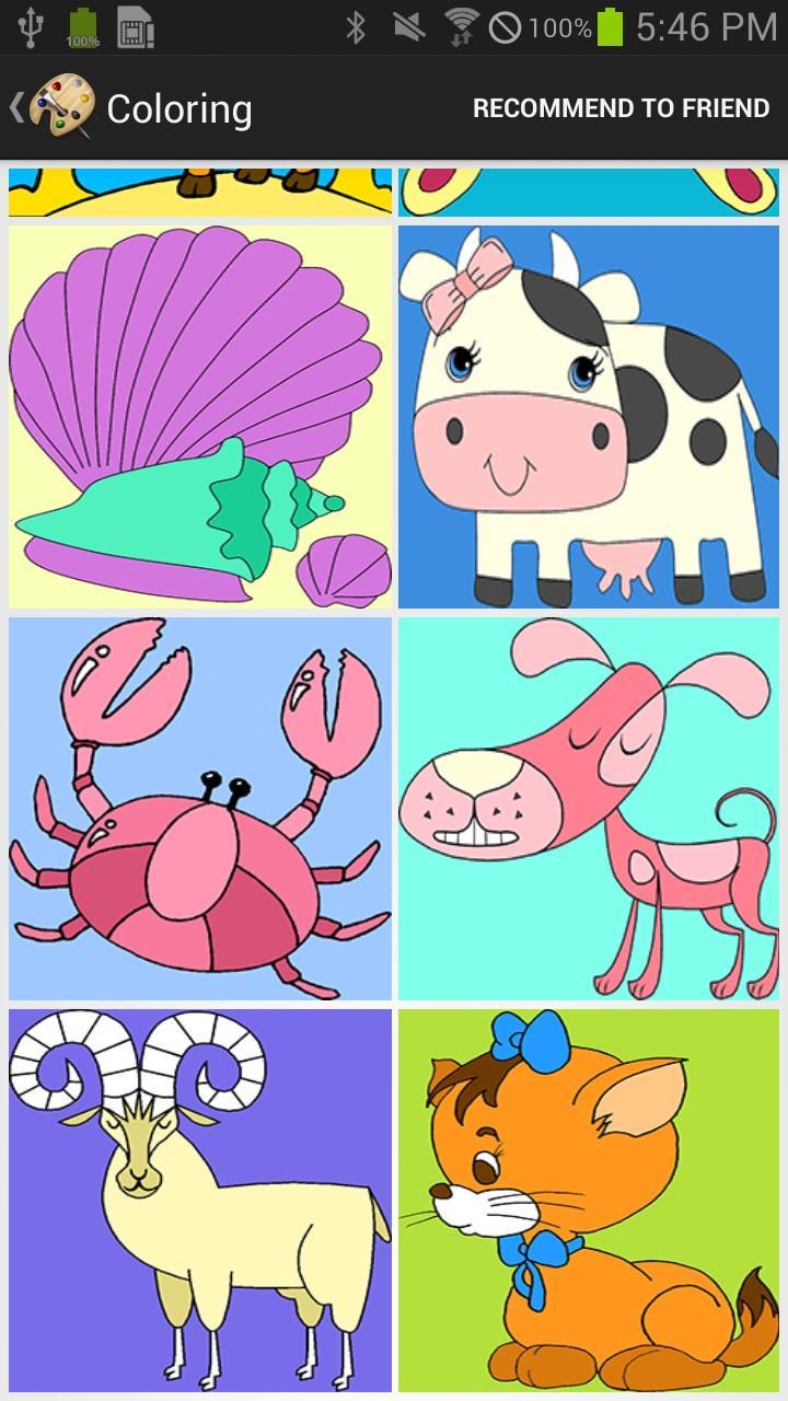 Coloring Exercise