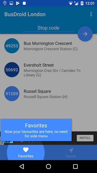 BusDroid London