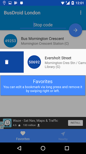 BusDroid London