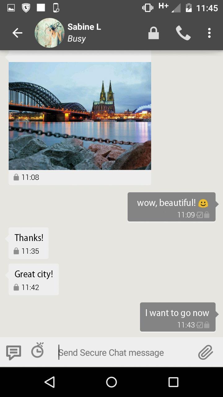 G DATA SECURE CHAT