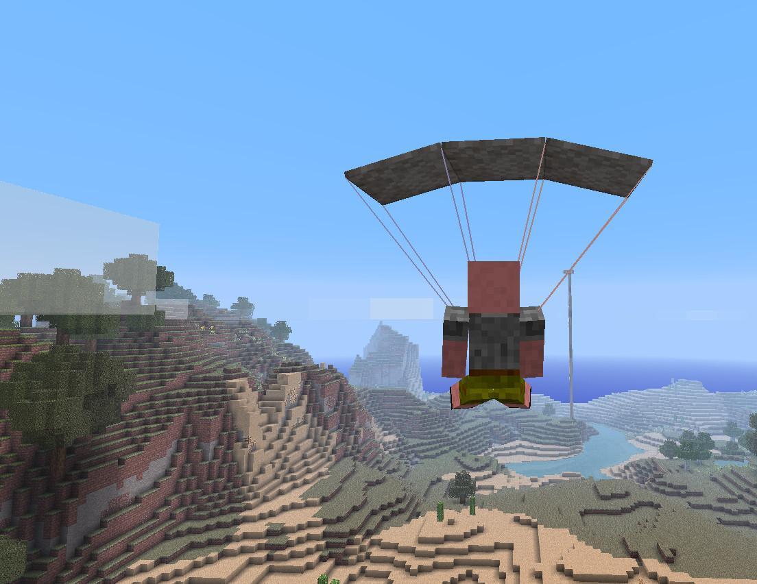 Parachute Mods For Minecraft