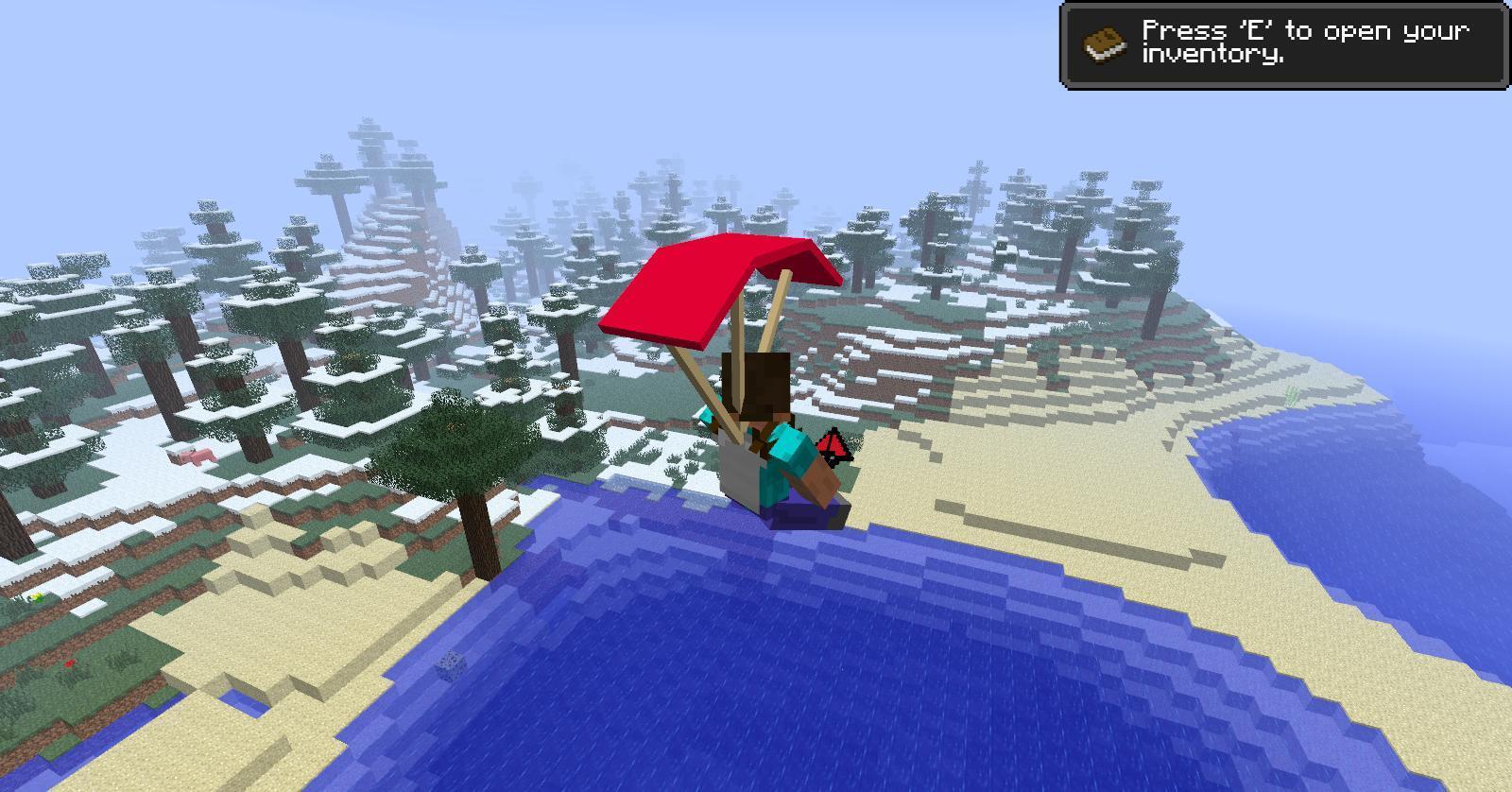 Parachute Mods For Minecraft