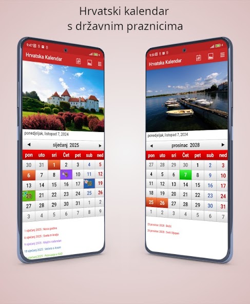Croatia Calendar 2025