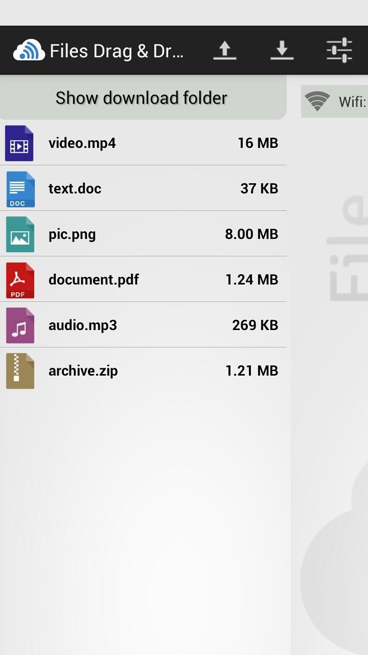 Files Drag & Drop