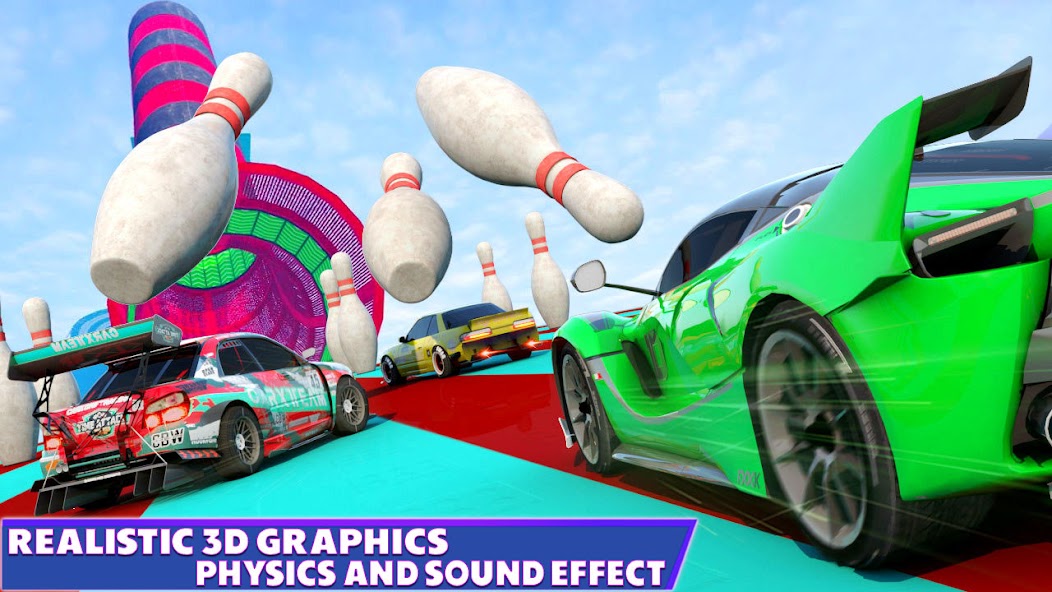 Mega Ramp Car Stunt Offline 3D