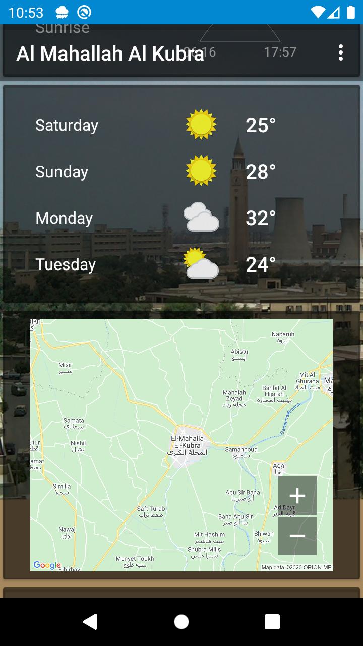 El Mahalla El Kubra, EG - weather and more