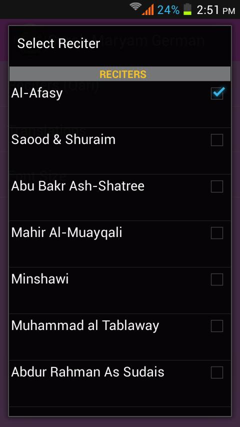 Surah Maryam German