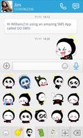 GO SMS HULA ANIMATED STICKER