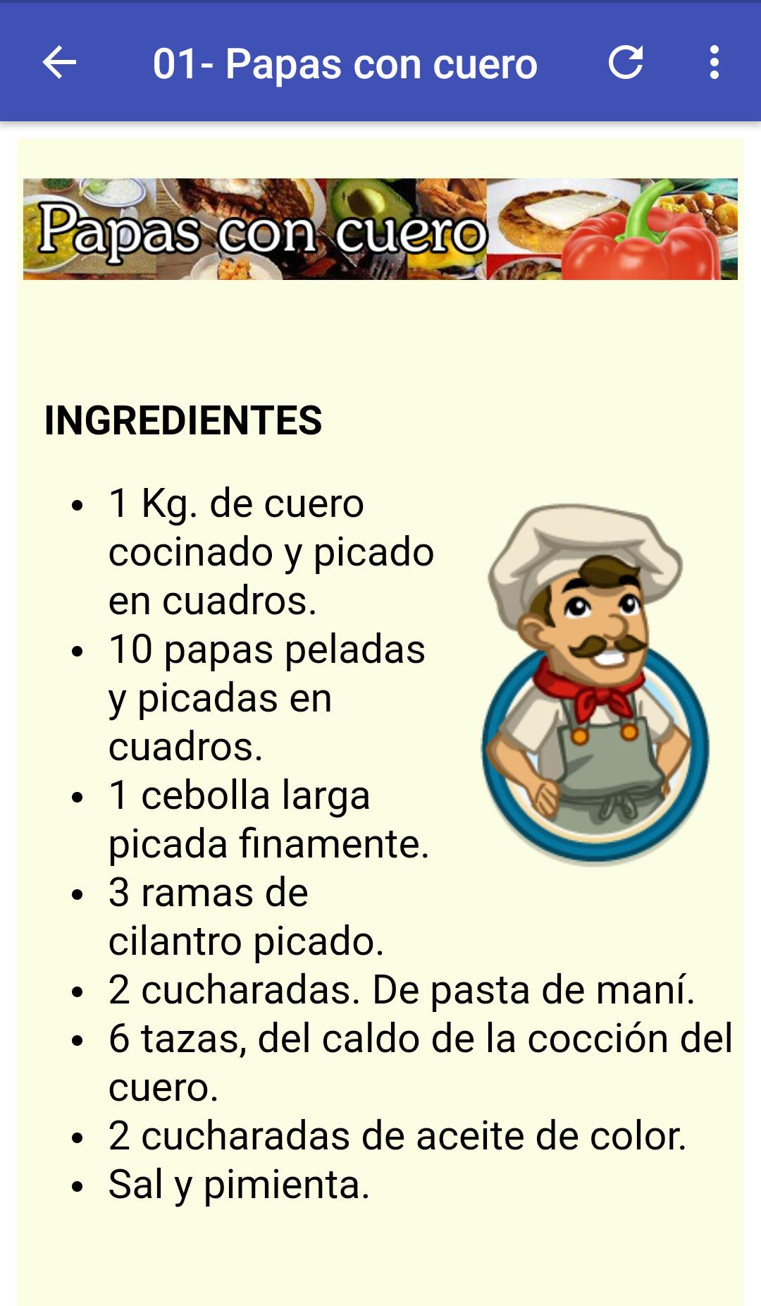 Recetas Comida Ecuatoriana
