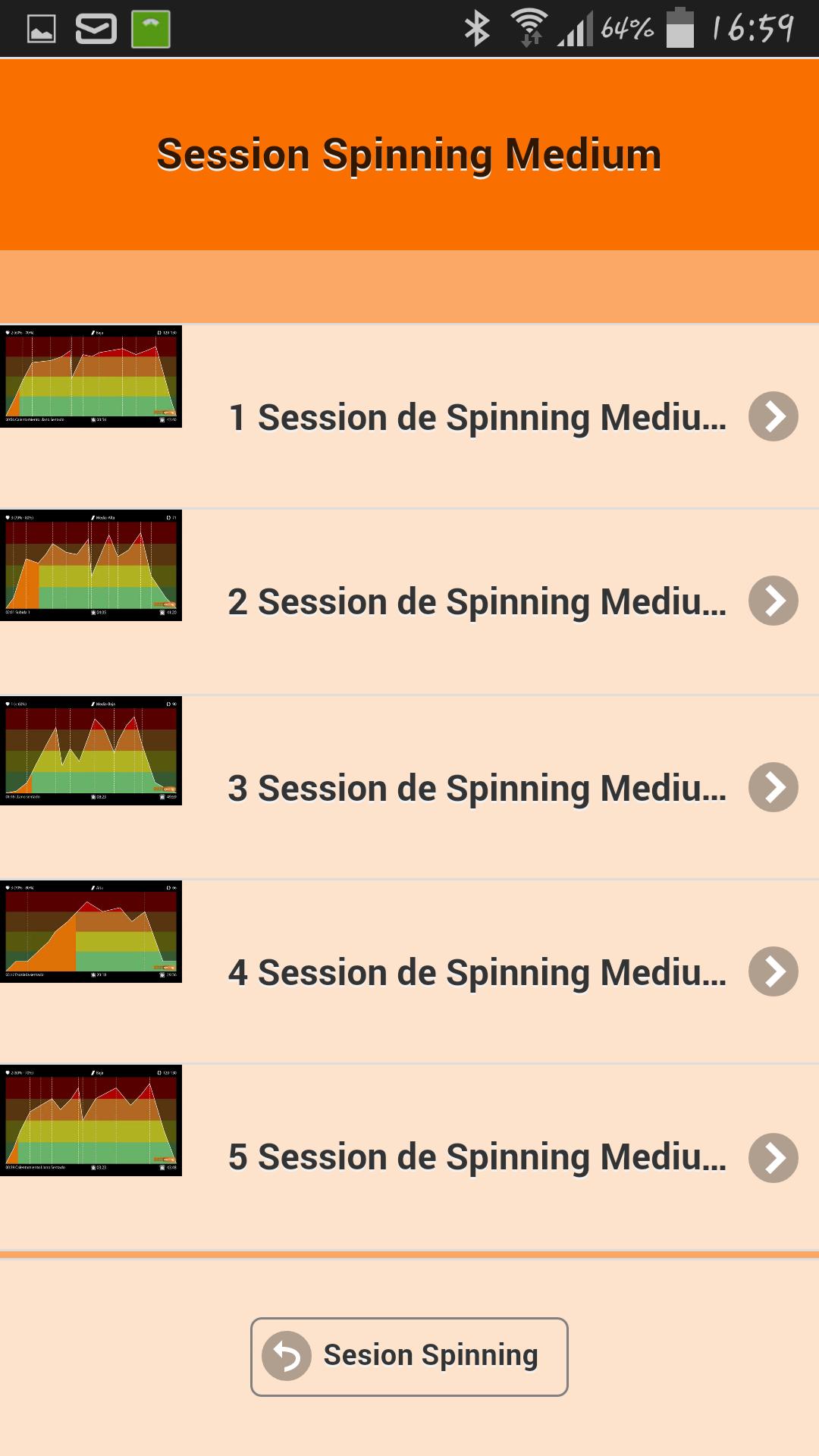 Spinning Session