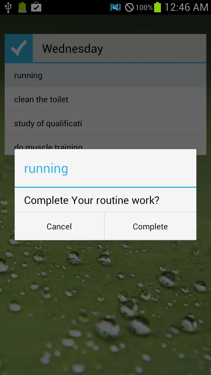Routine Work