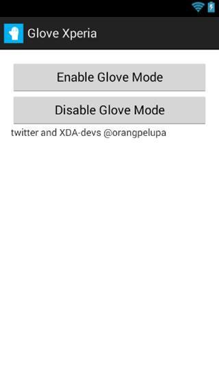 Glove Xperia