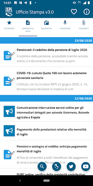 Ufficio Stampa INPS