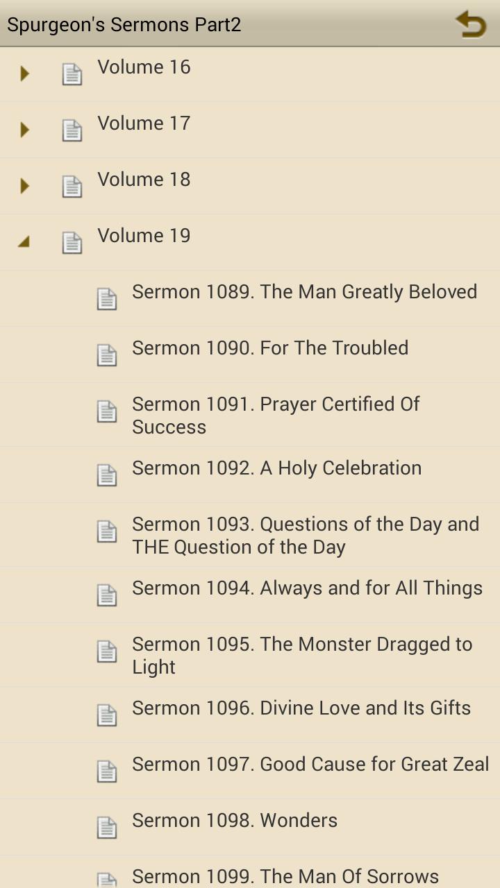 Spurgeon's Sermons Part2