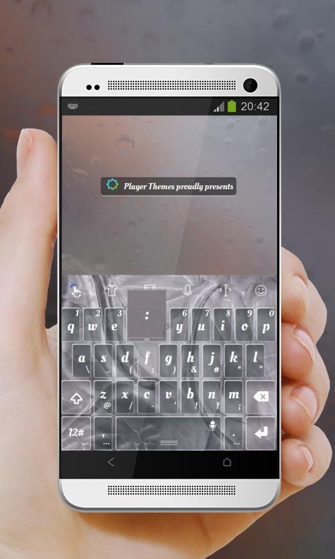 Glass Crack Keypad Design
