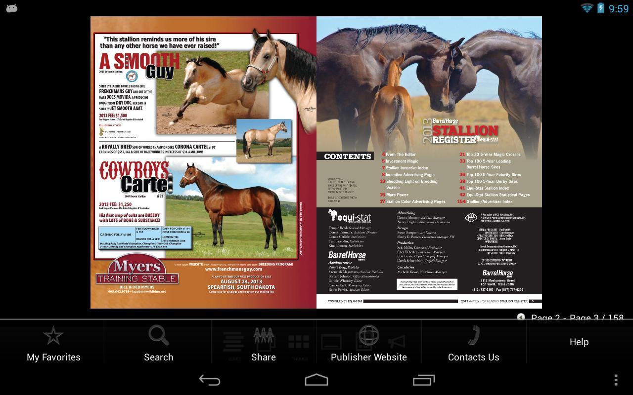 Barrel Horse Stallion Register