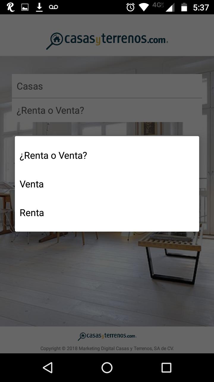 Casas y Terrenos