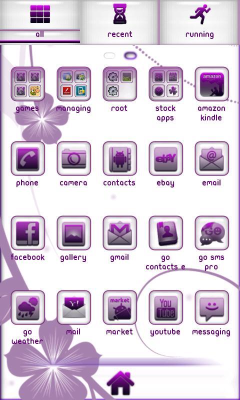 Royal Purple Go Launcher