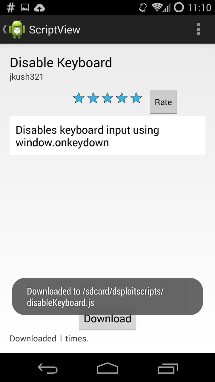 dSploit Scripts