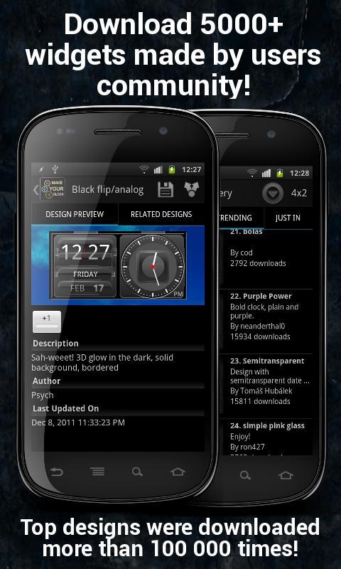 Make Your Clock Widget