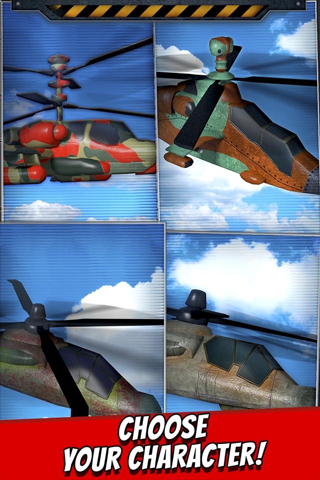 Helicopter Gunship Battle Game