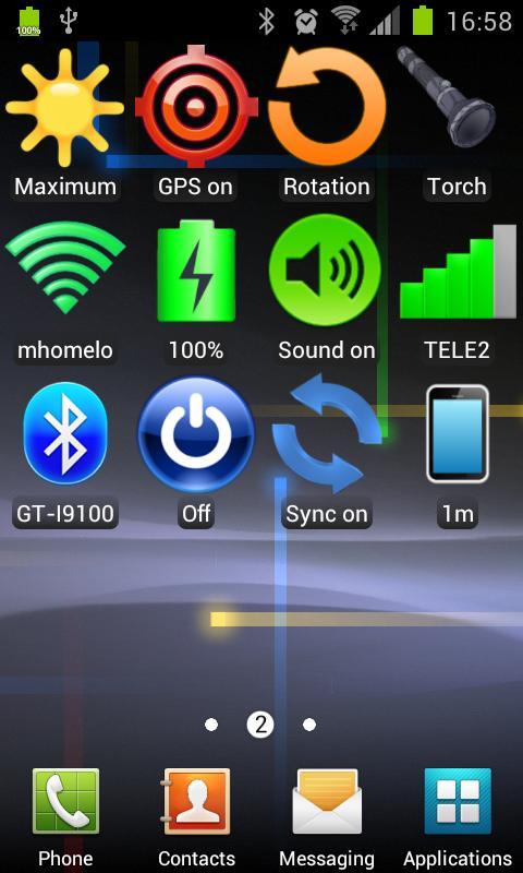 Widget Auto Torch