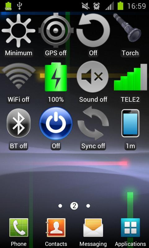 Widget Auto Torch