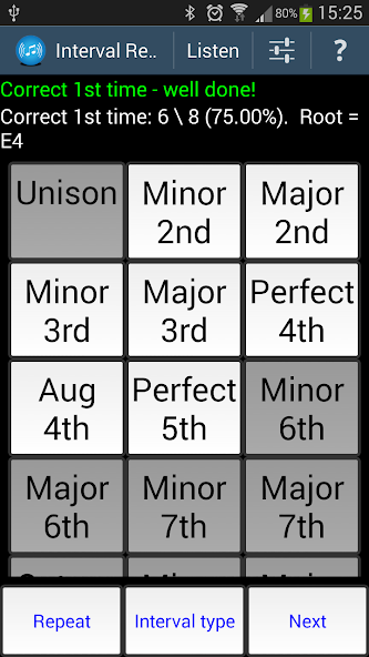 Interval Recognition