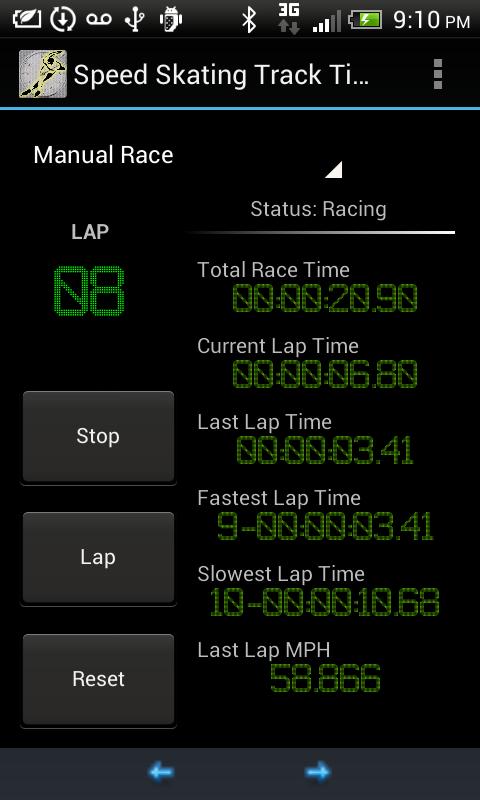 Speed Skating Track Timer