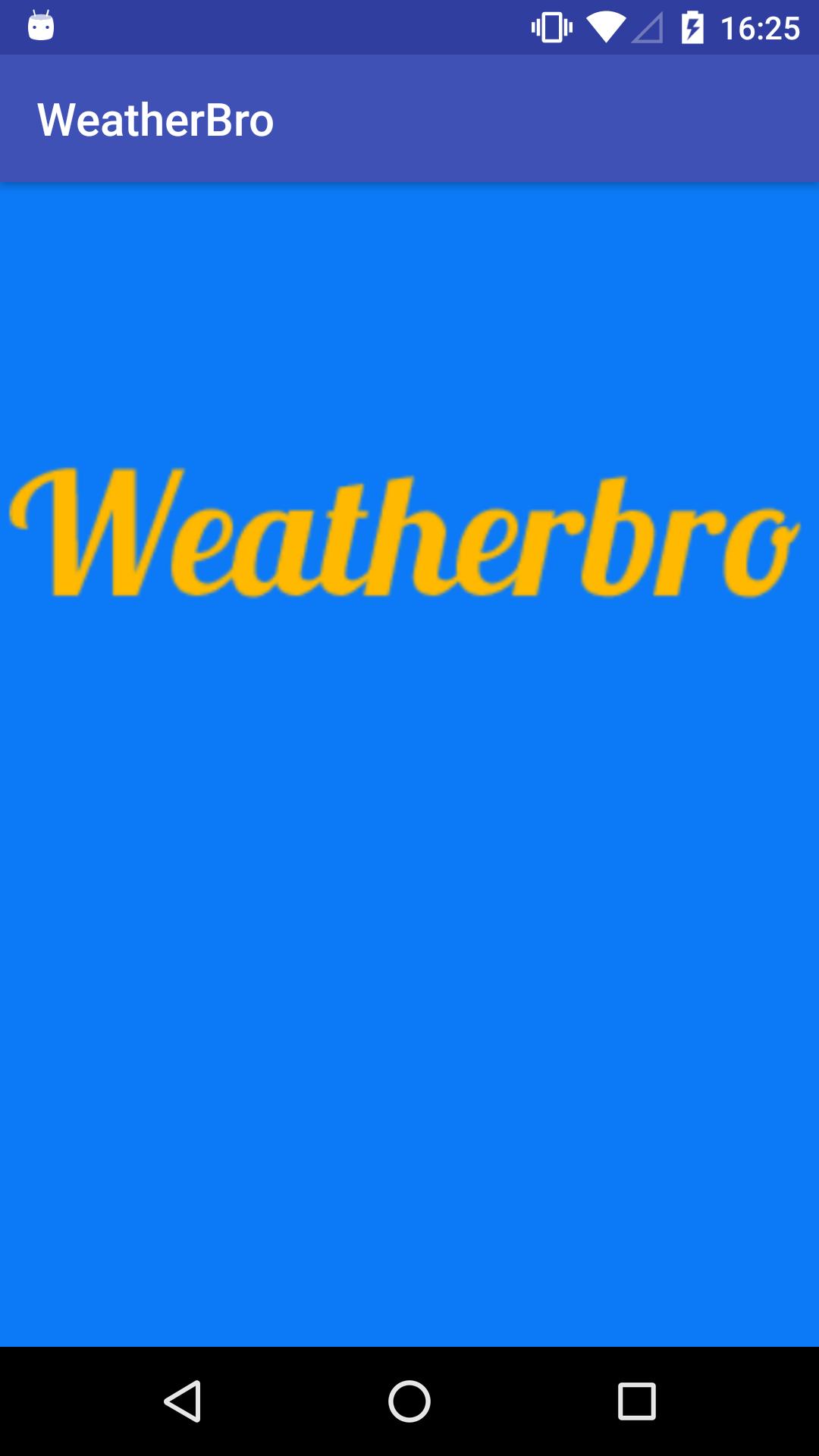WeatherBro Model