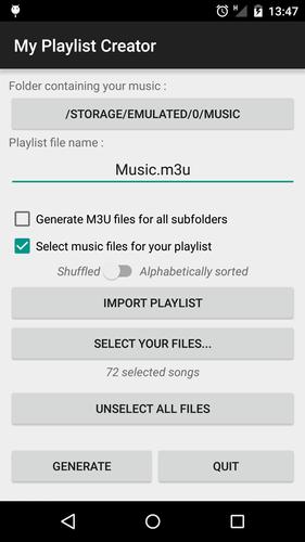 My Music Playlist Creator
