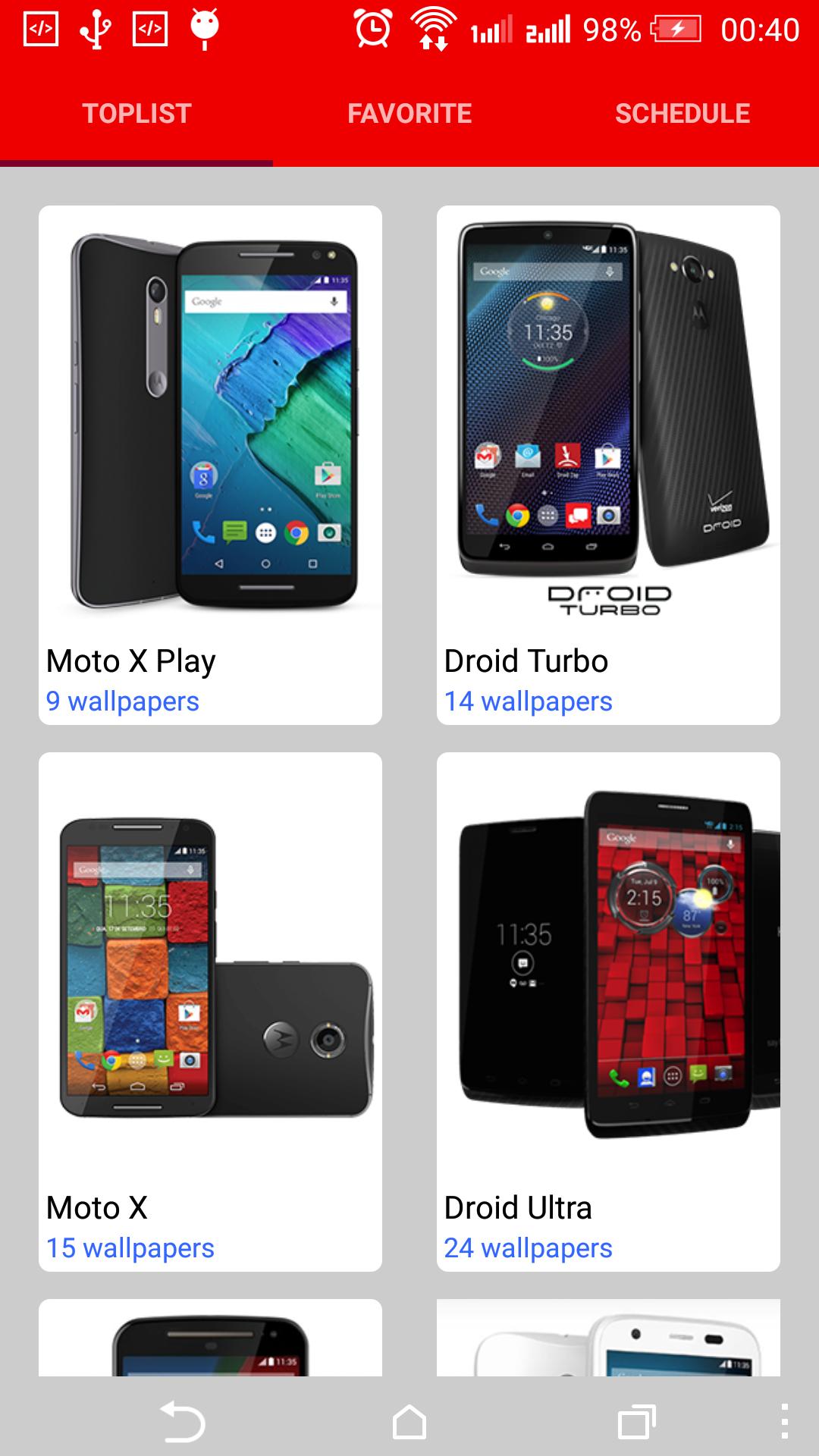 Wallpaper of Moto for Fans