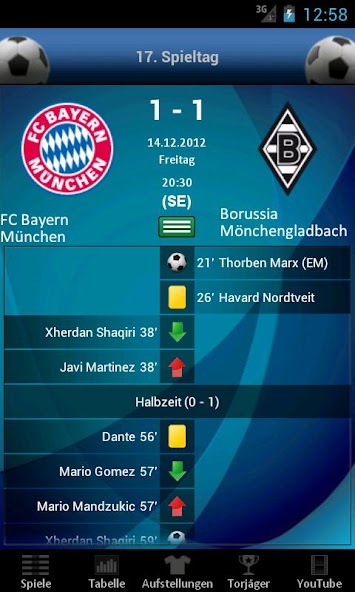 Bundesliga Fussball