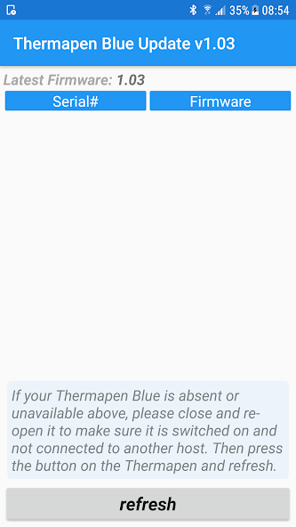 Thermapen Blue Update
