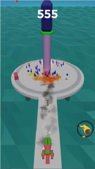 Fire Ball Bottle Shooter 3D