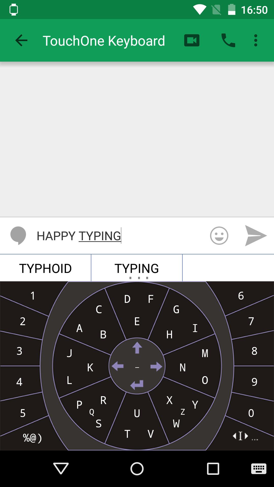TouchOne Keyboard